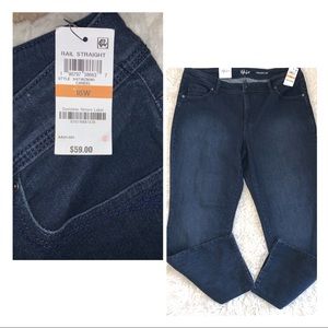 💙 Dark Blue Straight Leg Women Jeans 💙